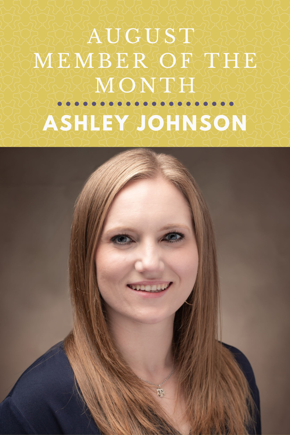 Welcome to the Team: Ashley Johnson 