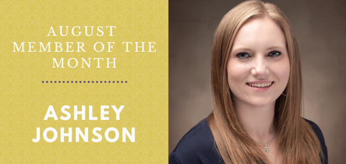 Welcome to the Team: Ashley Johnson 